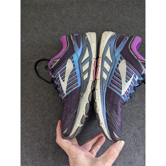 Brooks Transcend 5 Purple Shoes Womens Size 7 Sneakers - Picture 3 of 11